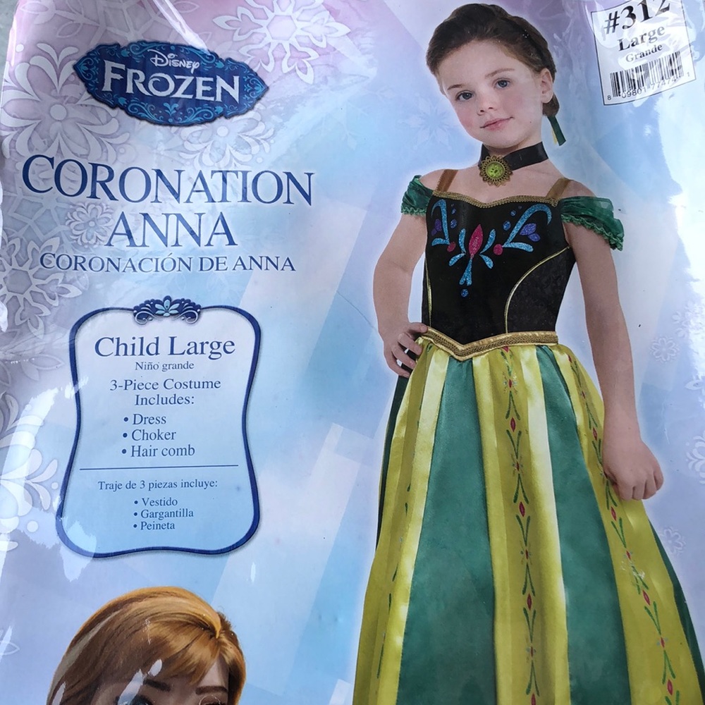 Frozen: Coronation Anna Kids Costume! New! Blowout Price!